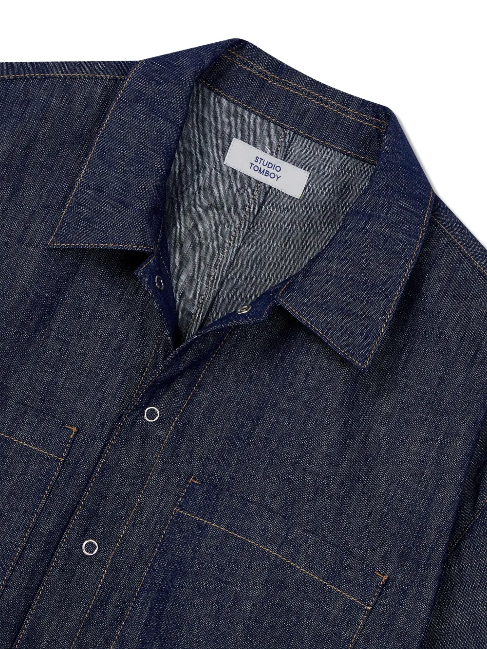 STUDIO TOMBOY Denim overhemd Blauw