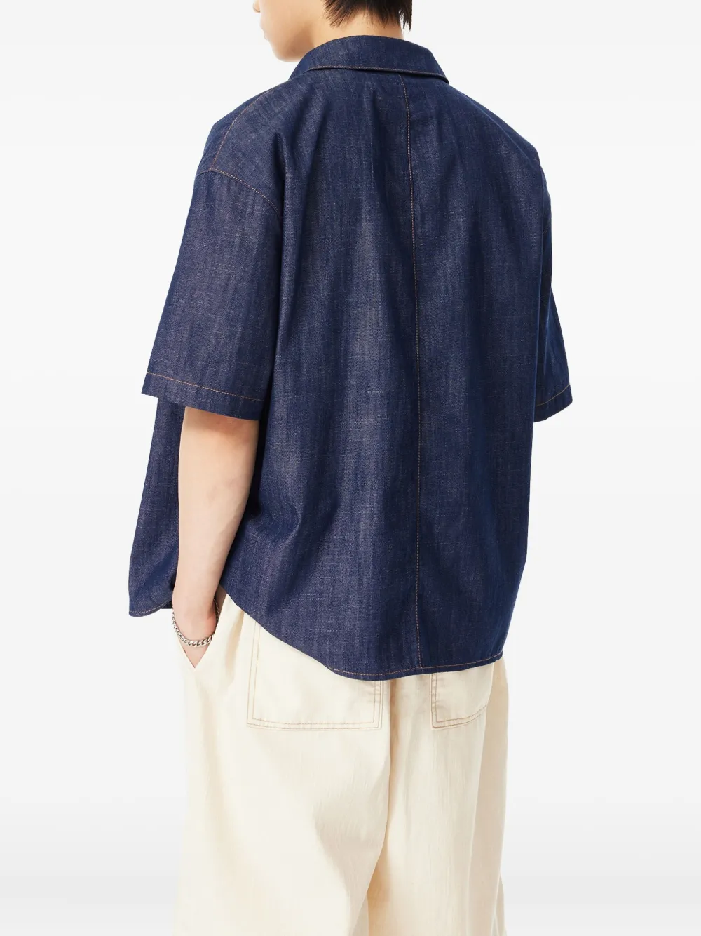 STUDIO TOMBOY Denim overhemd Blauw