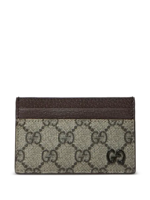 Gucci GG canvas logo cardholder