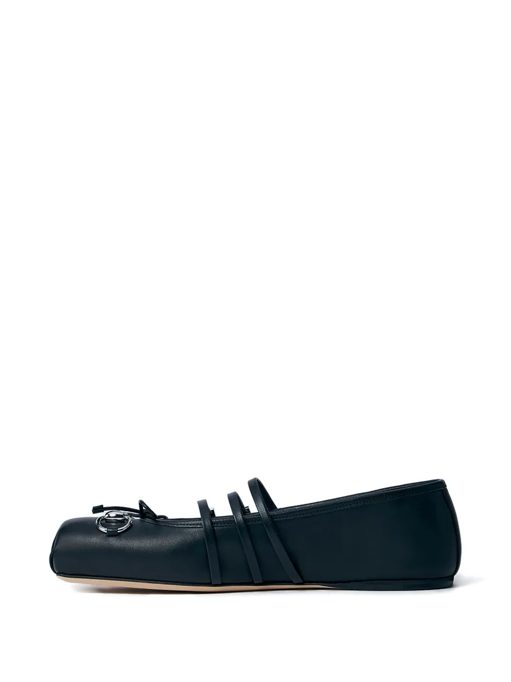 Gucci Horsebit ballerina's Zwart