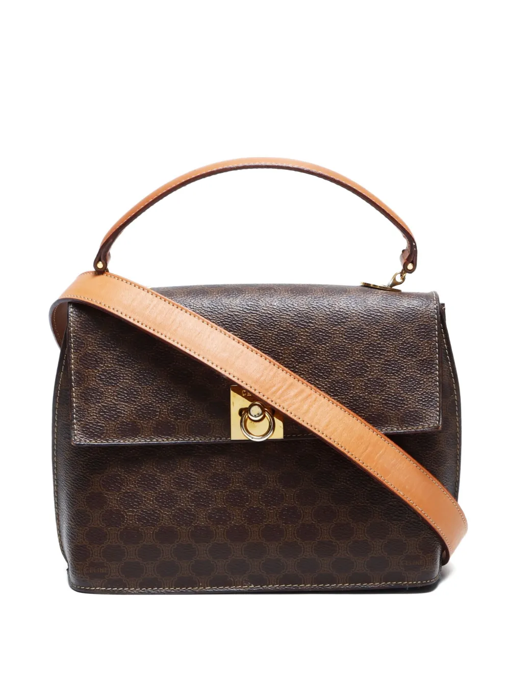 Céline Pre-Owned  1980-1990 Macadam two-way handbag | Brown | Image 1