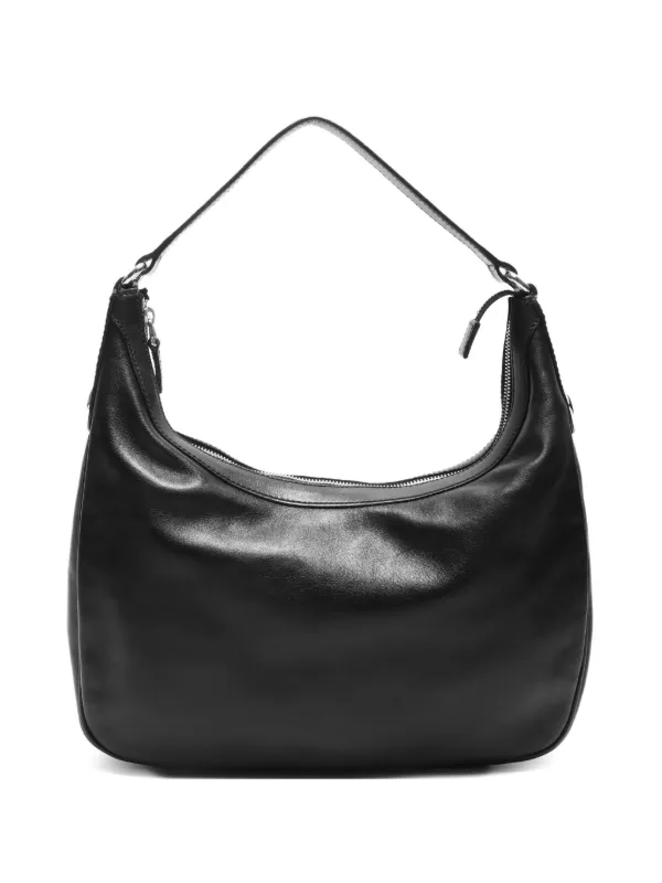 Gucci Pre-Owned 2000-2020 Leather Shoulder Bag Black