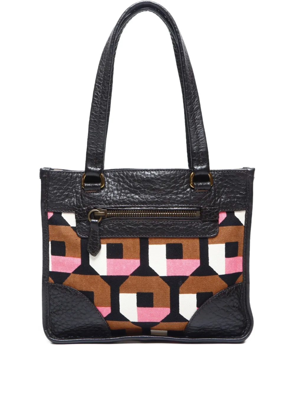 Prada Pre-Owned 2000-2015 canvas handbag | Black | Image 1