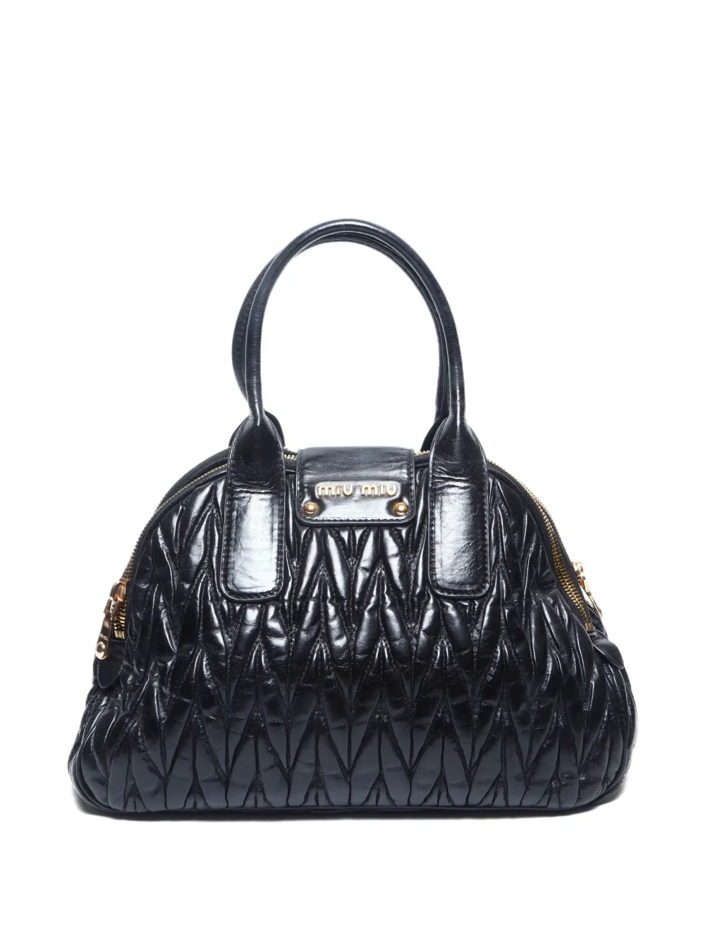 Miu Miu Pre-Owned 2010-2020 Matelasse tote bag | Image 2