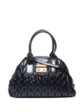 Miu Miu Pre-Owned 2010-2020 Matelasse tote bag - Black