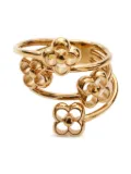 Louis Vuitton Pre-Owned 2010s Flower Spiral ring - Gold