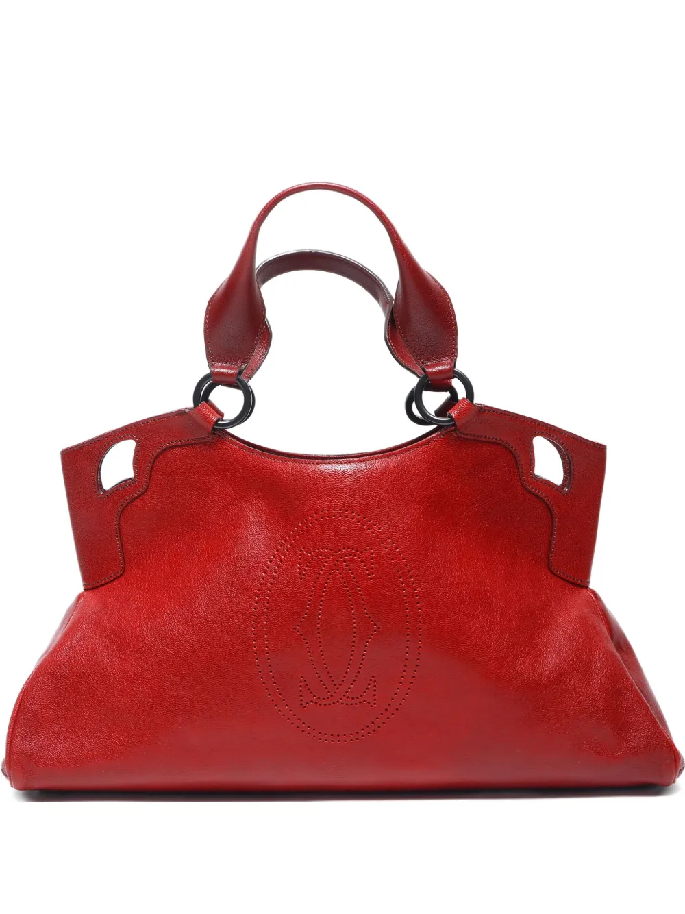 Cartier 2010-2020 leather handbag | Red | Image 1