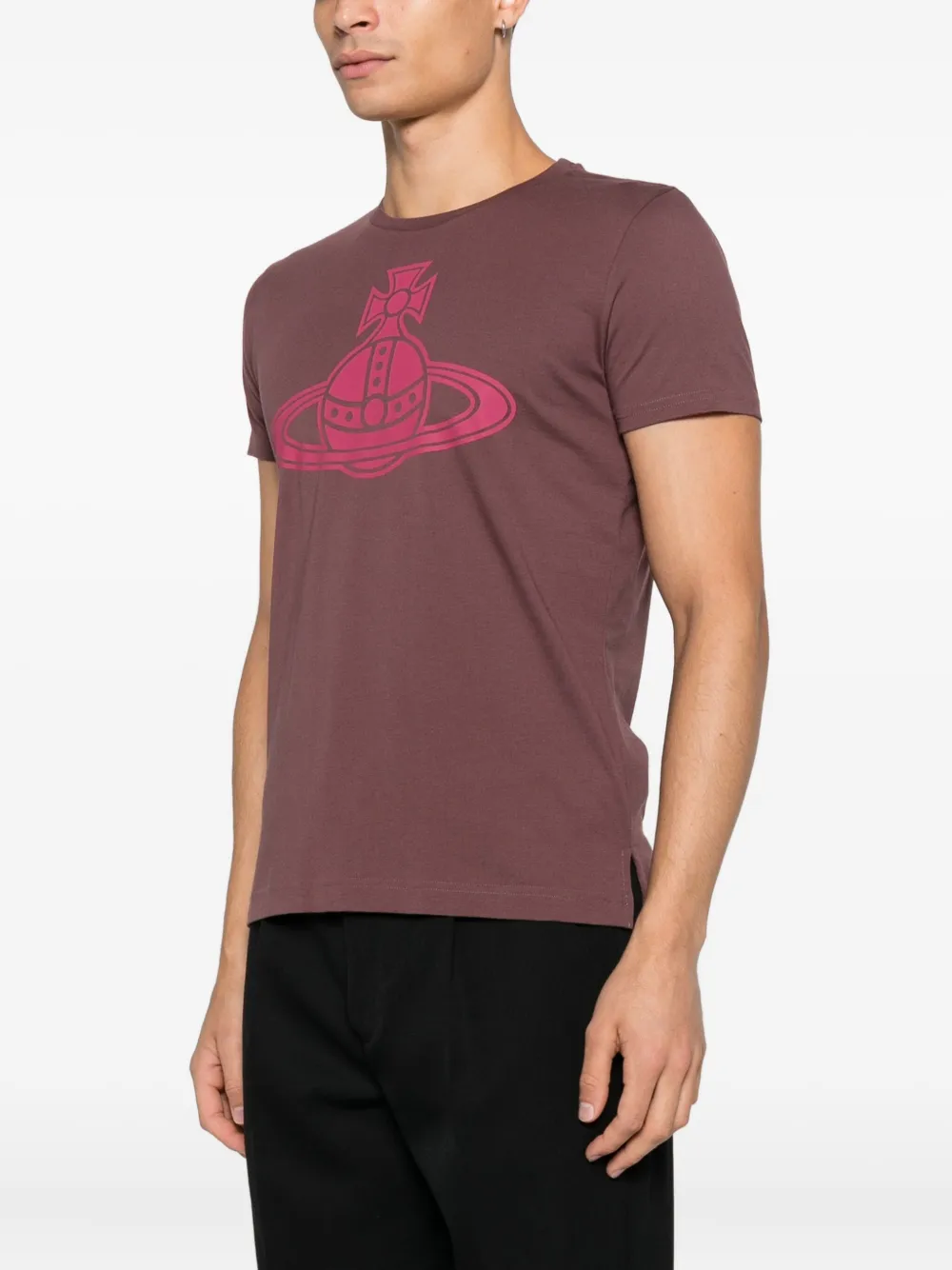 Vivienne Westwood T-shirt met print Rood