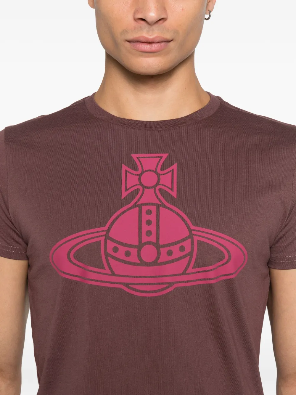 Vivienne Westwood T-shirt met print Rood