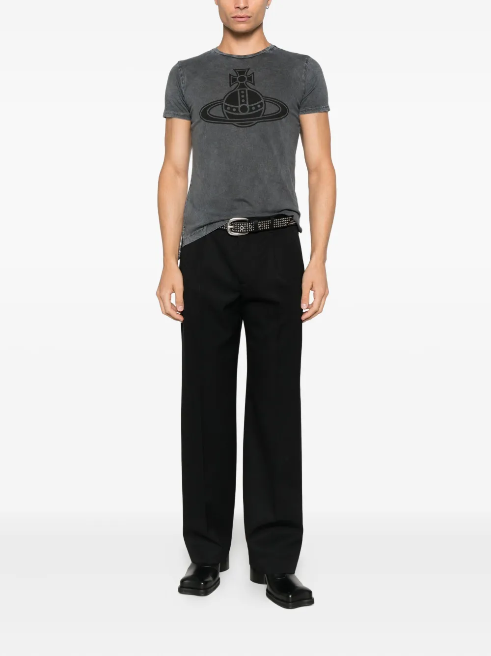 Vivienne Westwood Paris Orb Mini Peru T-shirt - Grijs