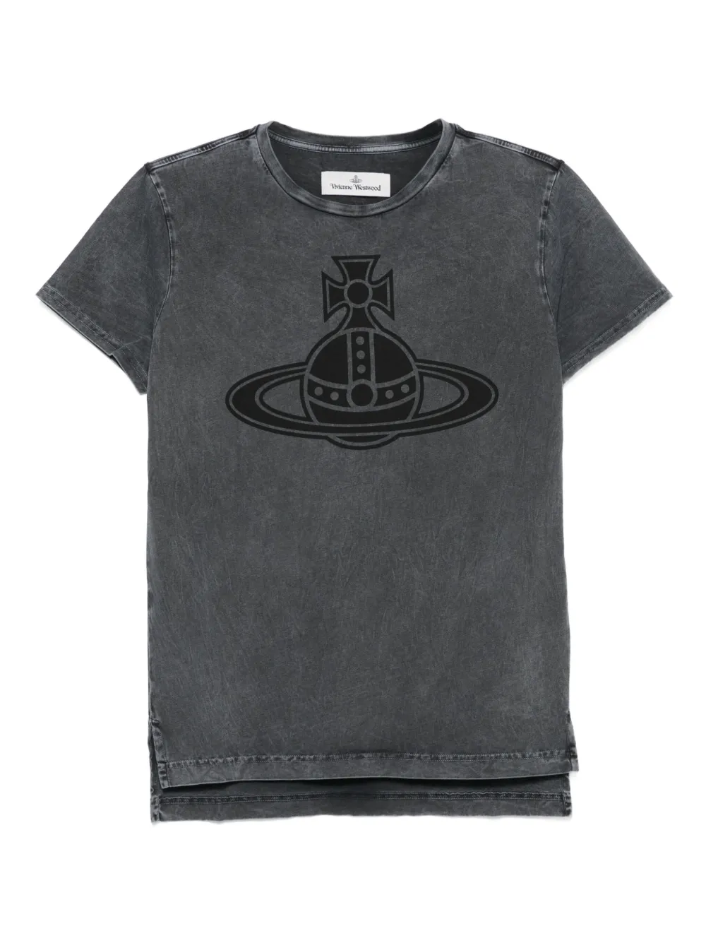 Vivienne Westwood Paris Orb Mini Peru T-shirt In Gray