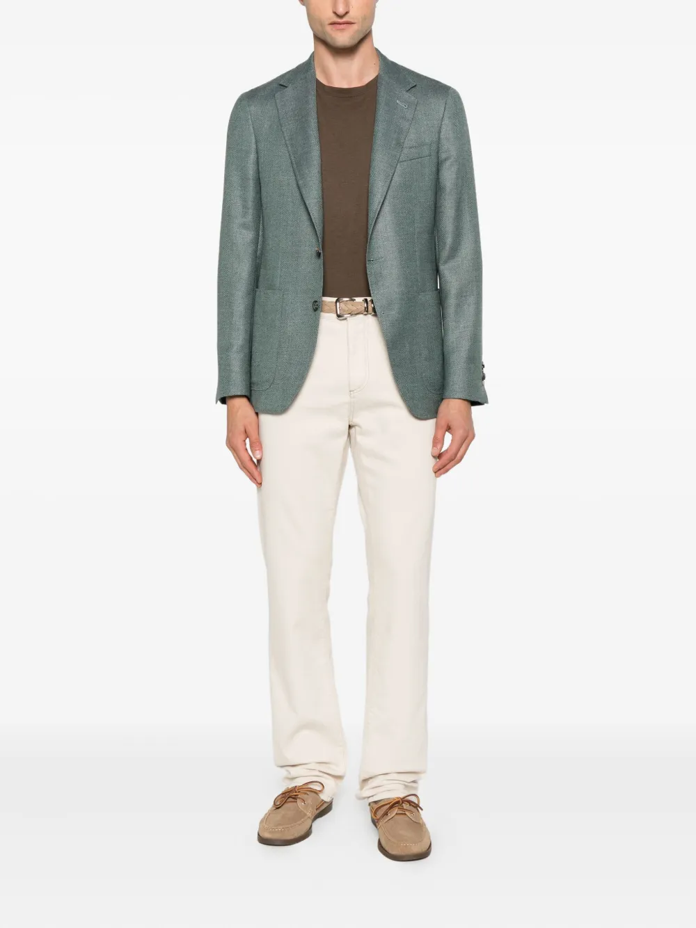 Canali Straight jeans - Beige