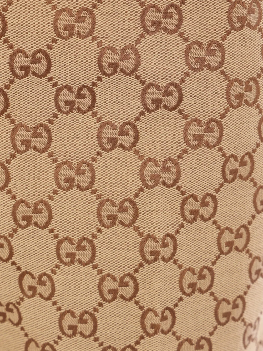 Gucci GG-pattern horsebit trousers Bruin