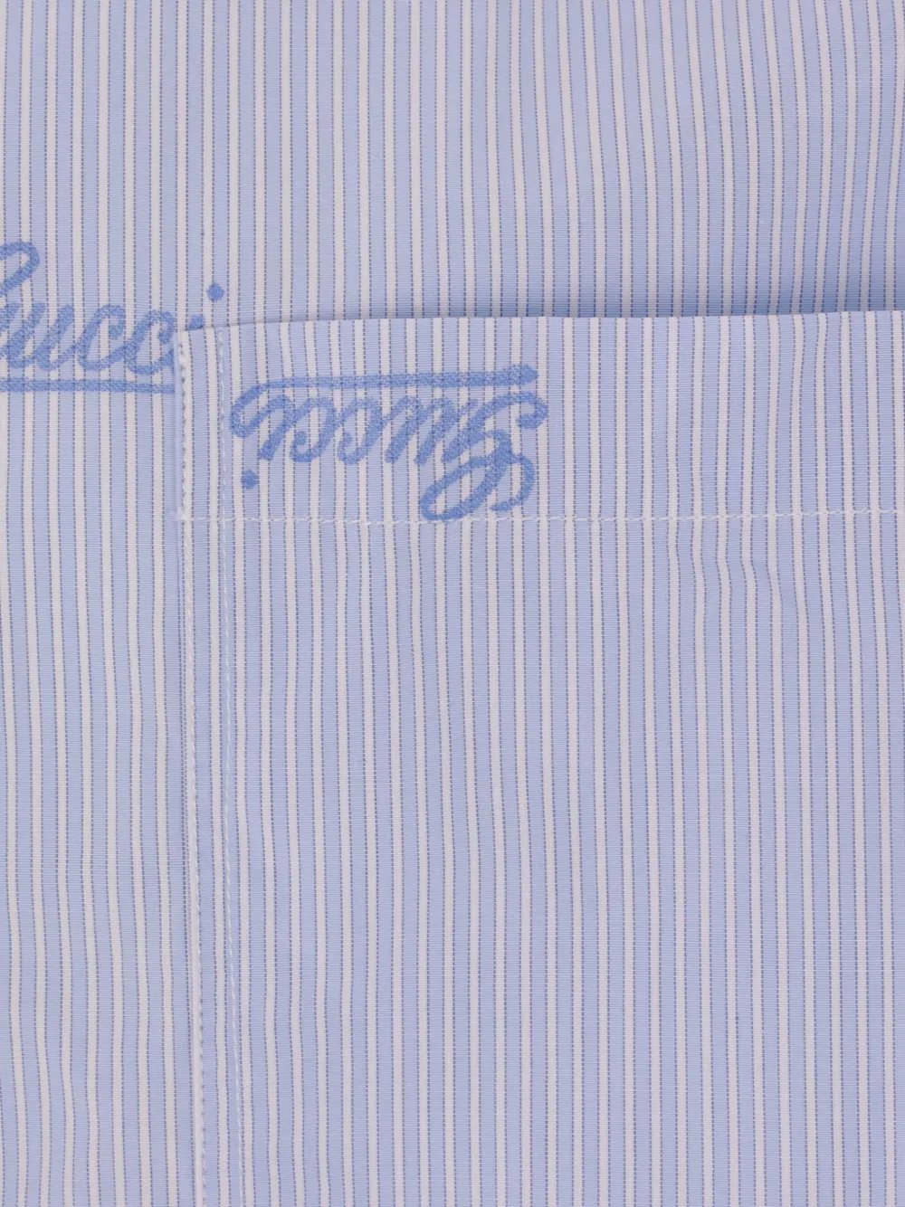 Gucci Gestreept overhemd Blauw