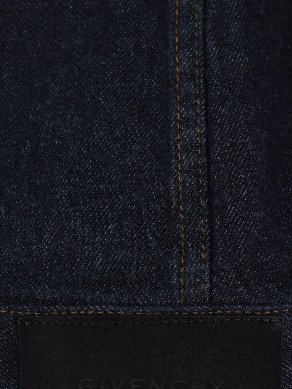 Givenchy puffed-sleeve denim jacket Blauw