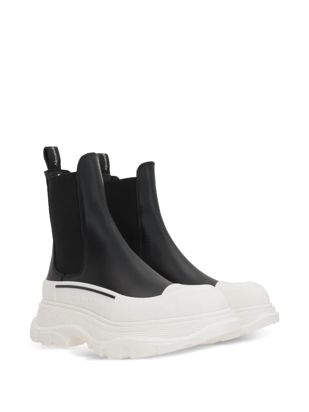 Alexander McQueen 50mm Tread Slick chelsea boots Black