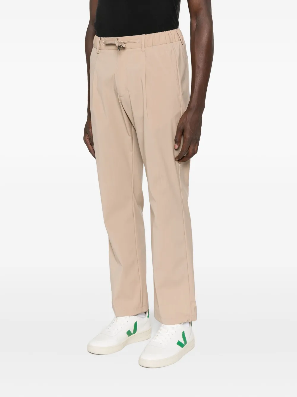 Herno Broek met trekkoord Beige