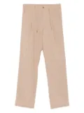 Herno pleated drawstring trousers - Neutrals