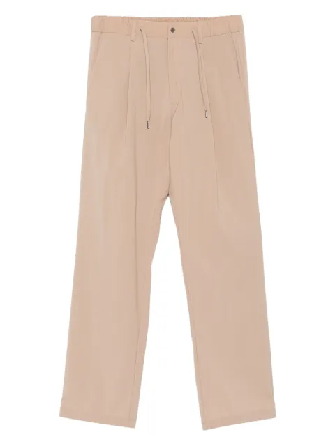 Herno pleated drawstring trousers