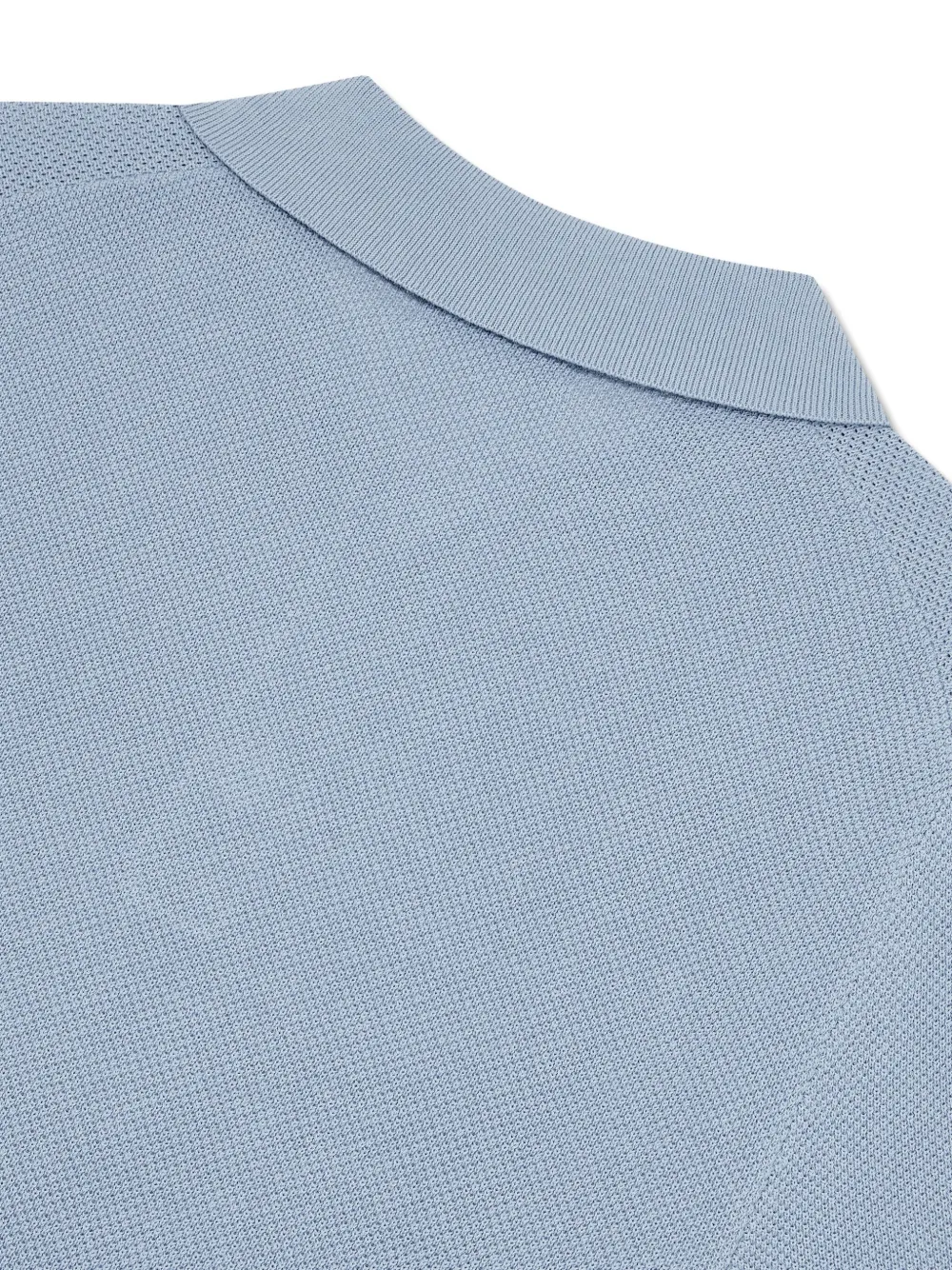 Studio Tomboy Polo-collar Knit Top