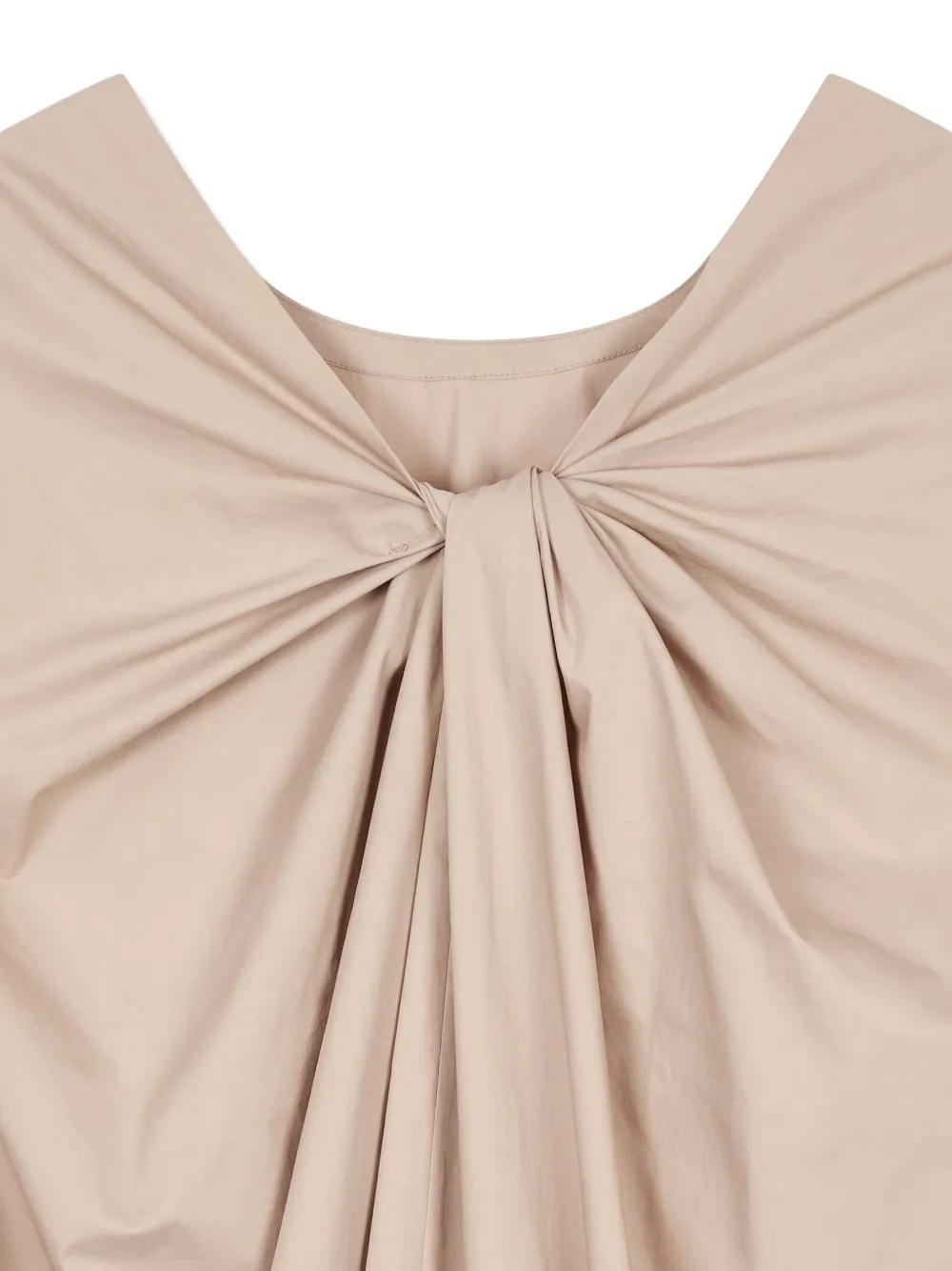 STUDIO TOMBOY Jurk met gedraaid detail Beige