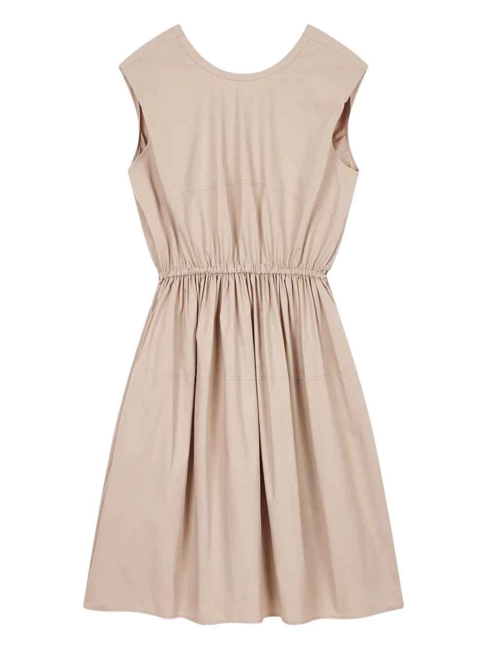 STUDIO TOMBOY Jurk met gedraaid detail Beige
