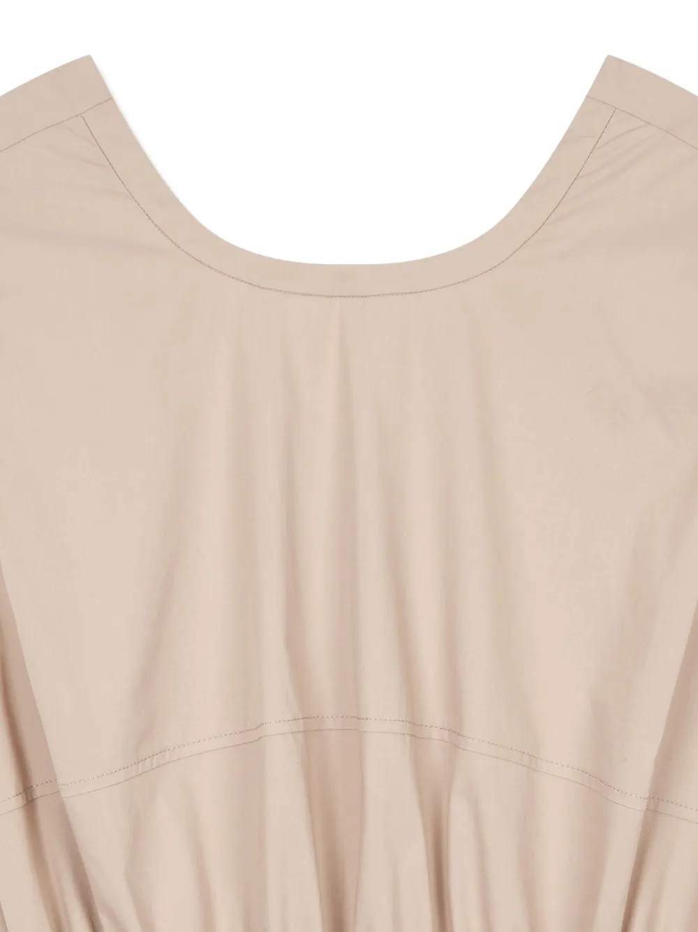 STUDIO TOMBOY Jurk met gedraaid detail Beige