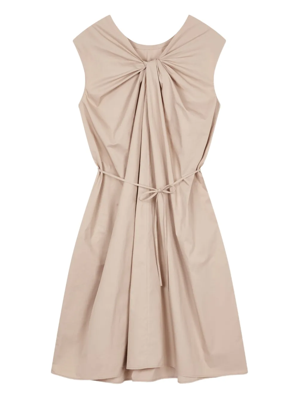 STUDIO TOMBOY Jurk met gedraaid detail Beige