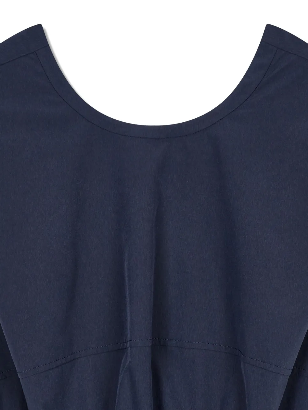 STUDIO TOMBOY Gedraaide gesmockte jurk Blauw