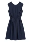 STUDIO TOMBOY twisted gathered dress - Blue