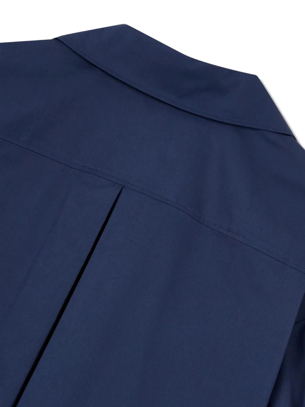 STUDIO TOMBOY Blouse met pofmouwen en borstzakken Blauw