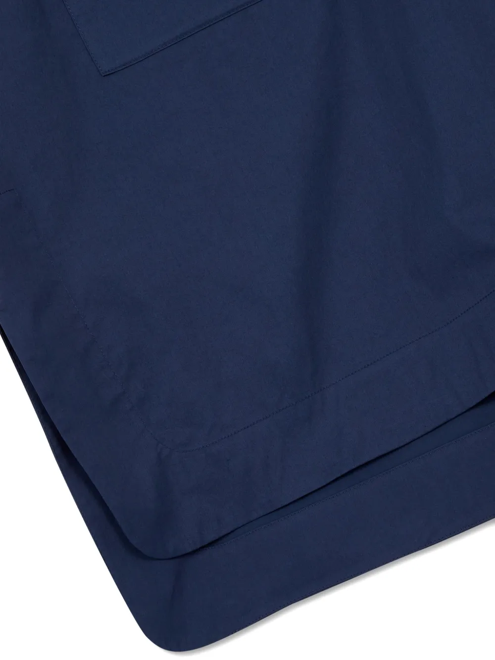 STUDIO TOMBOY Blouse met pofmouwen en borstzakken Blauw