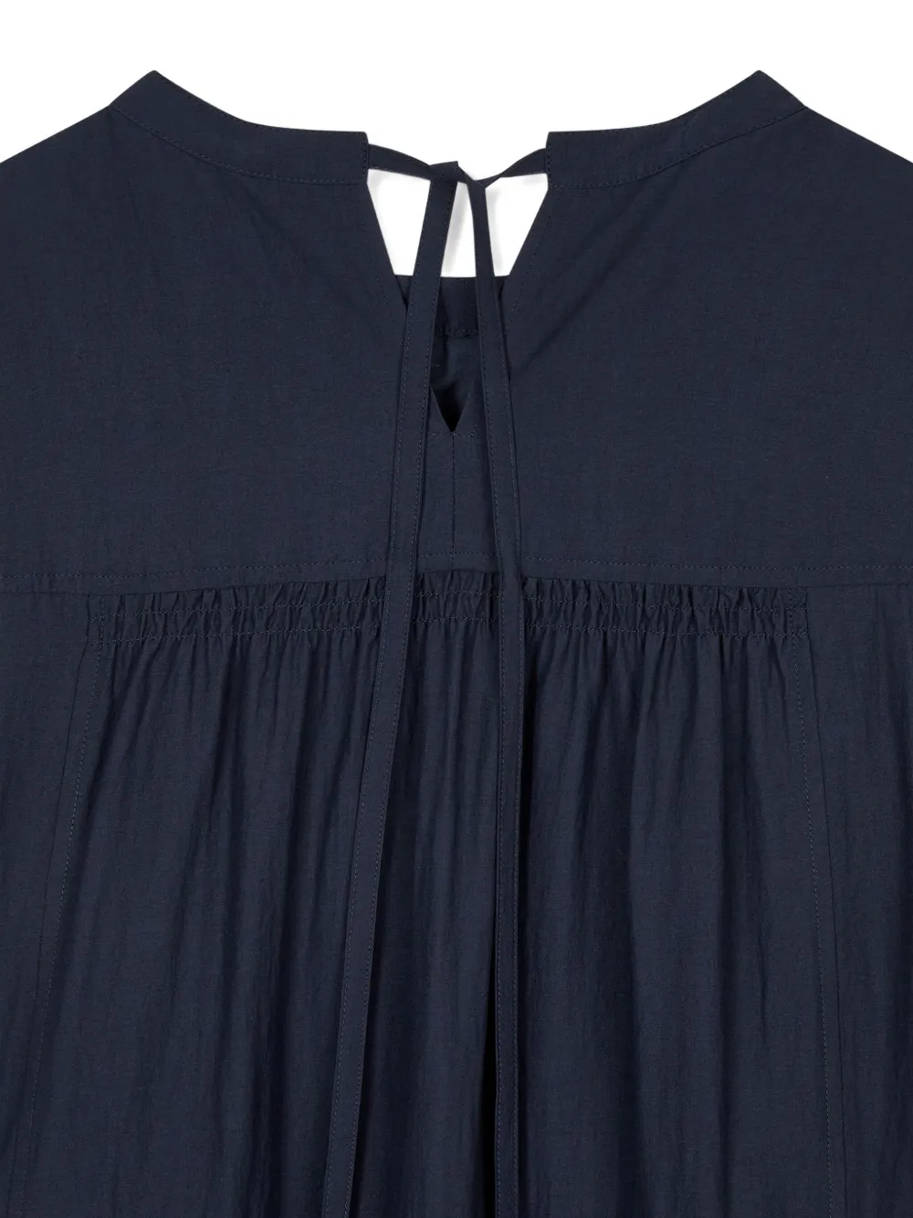 STUDIO TOMBOY Gelaagde jurk met lint Blauw