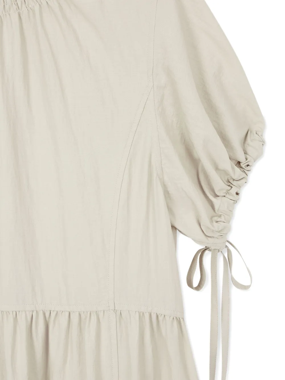 STUDIO TOMBOY Gelaagde midi-jurk Beige