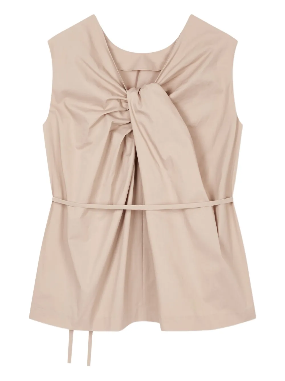 STUDIO TOMBOY Gedraaide blouse Beige