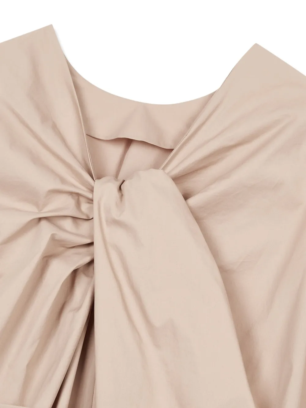 STUDIO TOMBOY Gedraaide blouse Beige