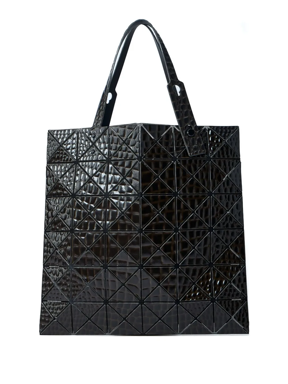 Bao Bao Issey Miyake Kaiju triangular-tile tote bag | Black | Image 1