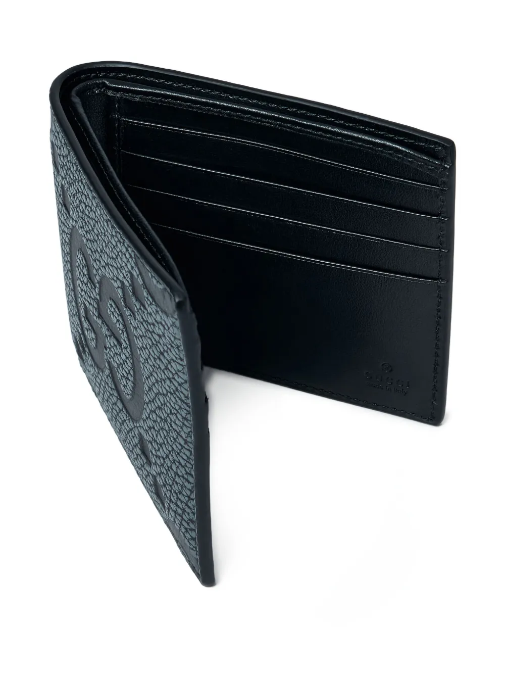 Gucci Portemonnee met logopatroon Grijs