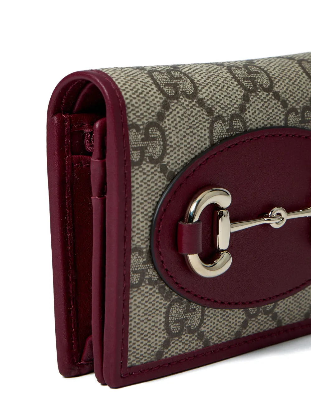 Gucci Horsebit 1955 GG pasjeshouder Beige