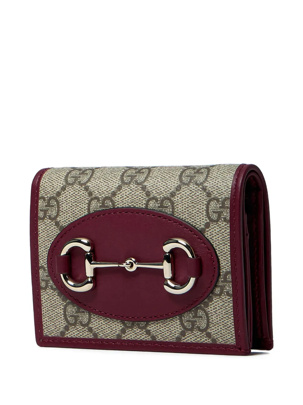Gucci Horsebit 1955 GG pasjeshouder Beige
