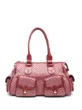 Celine Pre-Owned 1990-2010 Macadam shoulder bag - Red