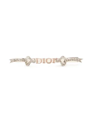 Christian Dior Pre-Owned crystal-embellished Hair Clip  display picture 3