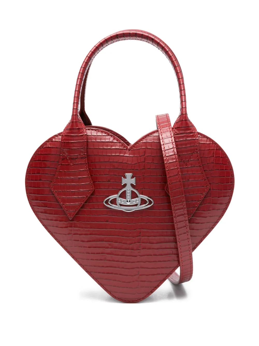 Vivienne Westwood Josephine Heart crossbodytas Rood
