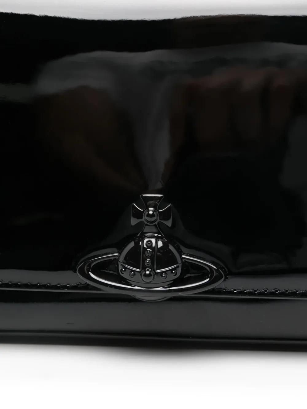 Vivienne Westwood Orb shopper met ketting Zwart