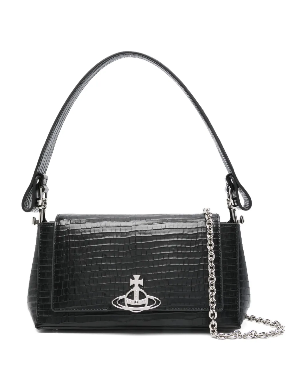Vivienne Westwood Hazel shoulder bag - ブラック Vivienne Westwood Hazel shoulder bag - ブラック