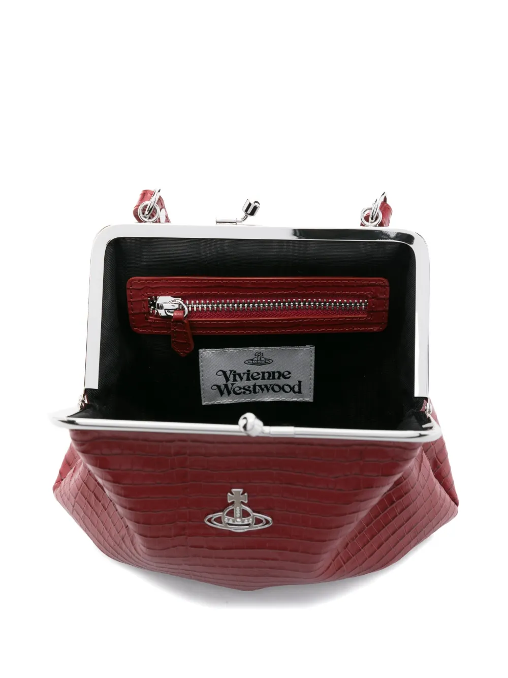 Vivienne Westwood Granny Frame mini-tas Rood