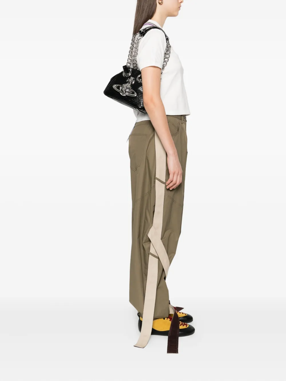 Vivienne Westwood Archive Chain schoudertas Zwart