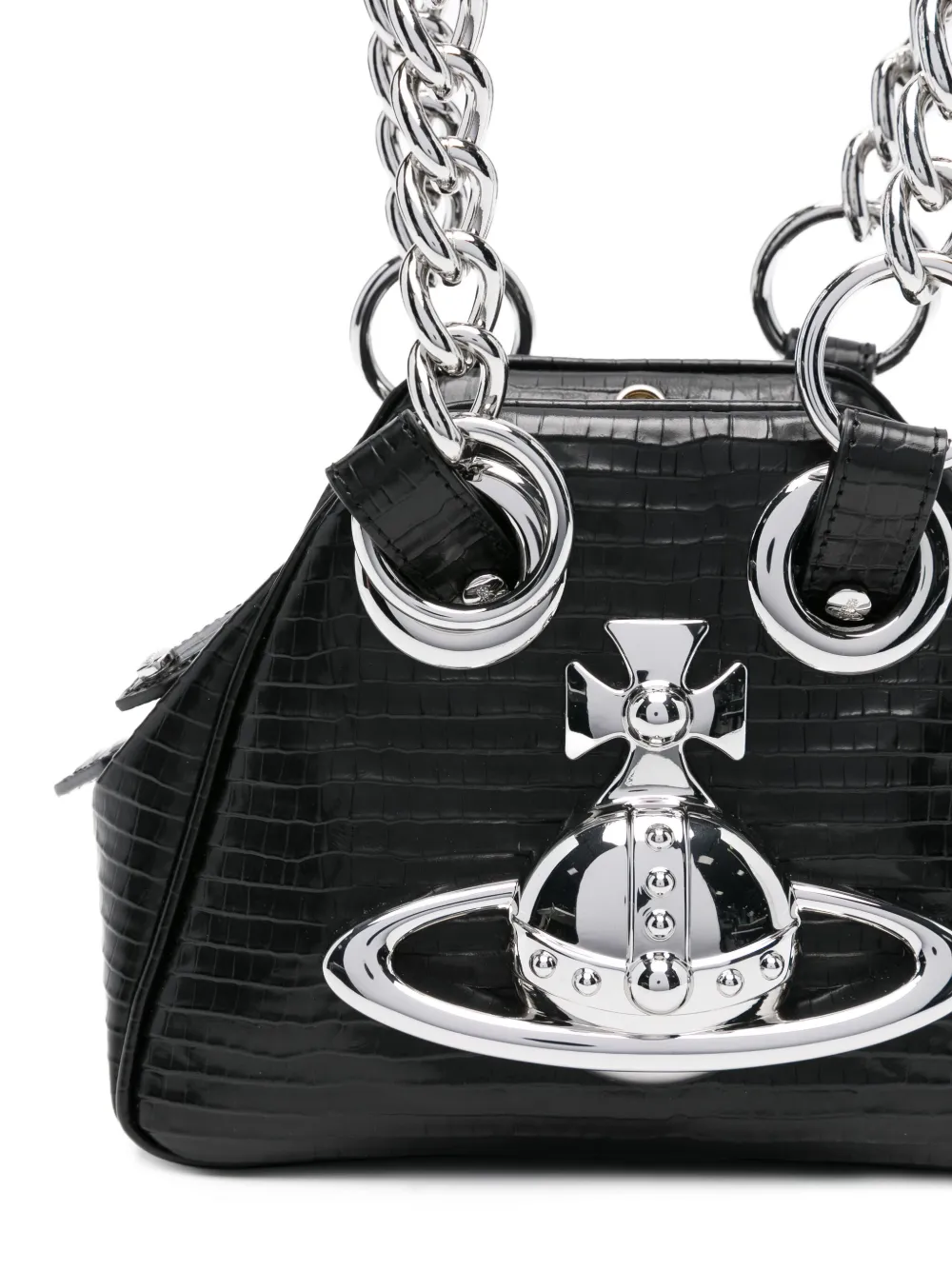 Vivienne Westwood Archive Chain Shoulder Bag | Black | FARFETCH