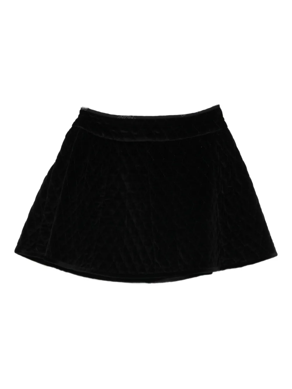 Vivienne Westwood A-line Midi Skirt High Waist In Black