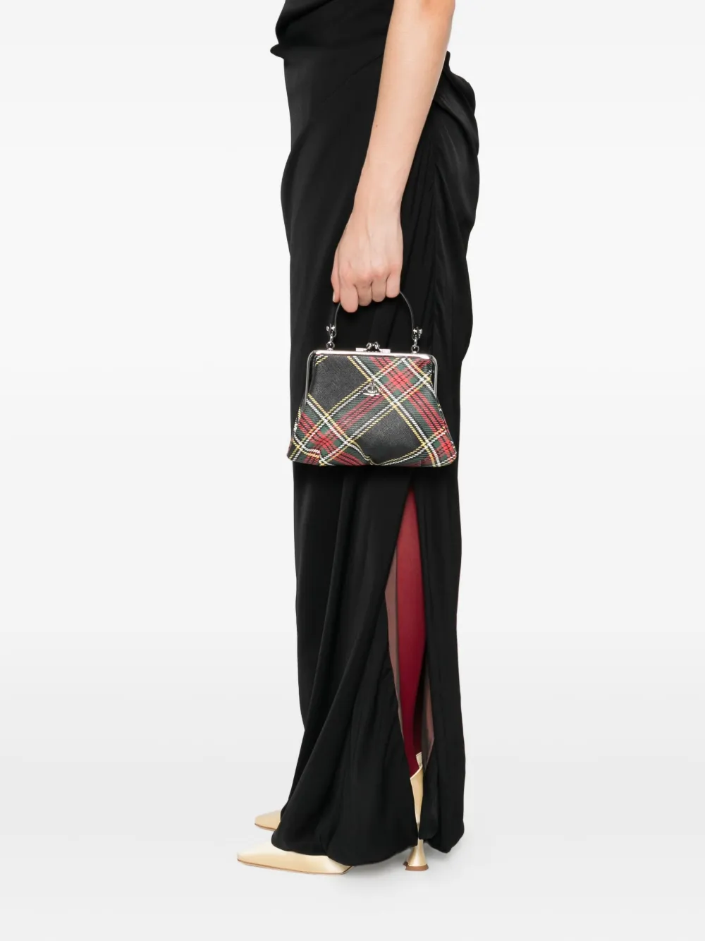 Vivienne Westwood Granny kleine tas Zwart